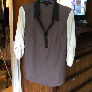 Ann Taylor Tops - Ann Taylor Color Block Blouse Ann Taylor Tops - Ann Taylor Color Block Blouse